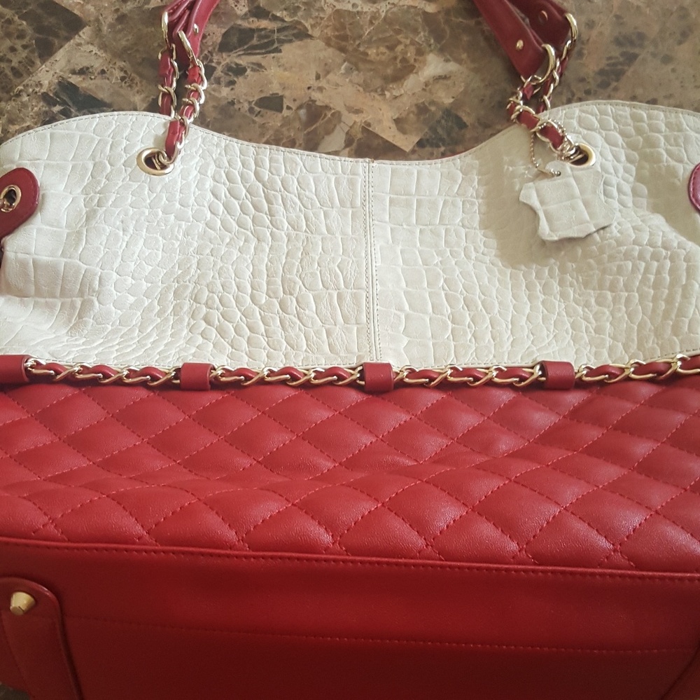 M.C. Mixed Texture Tote.